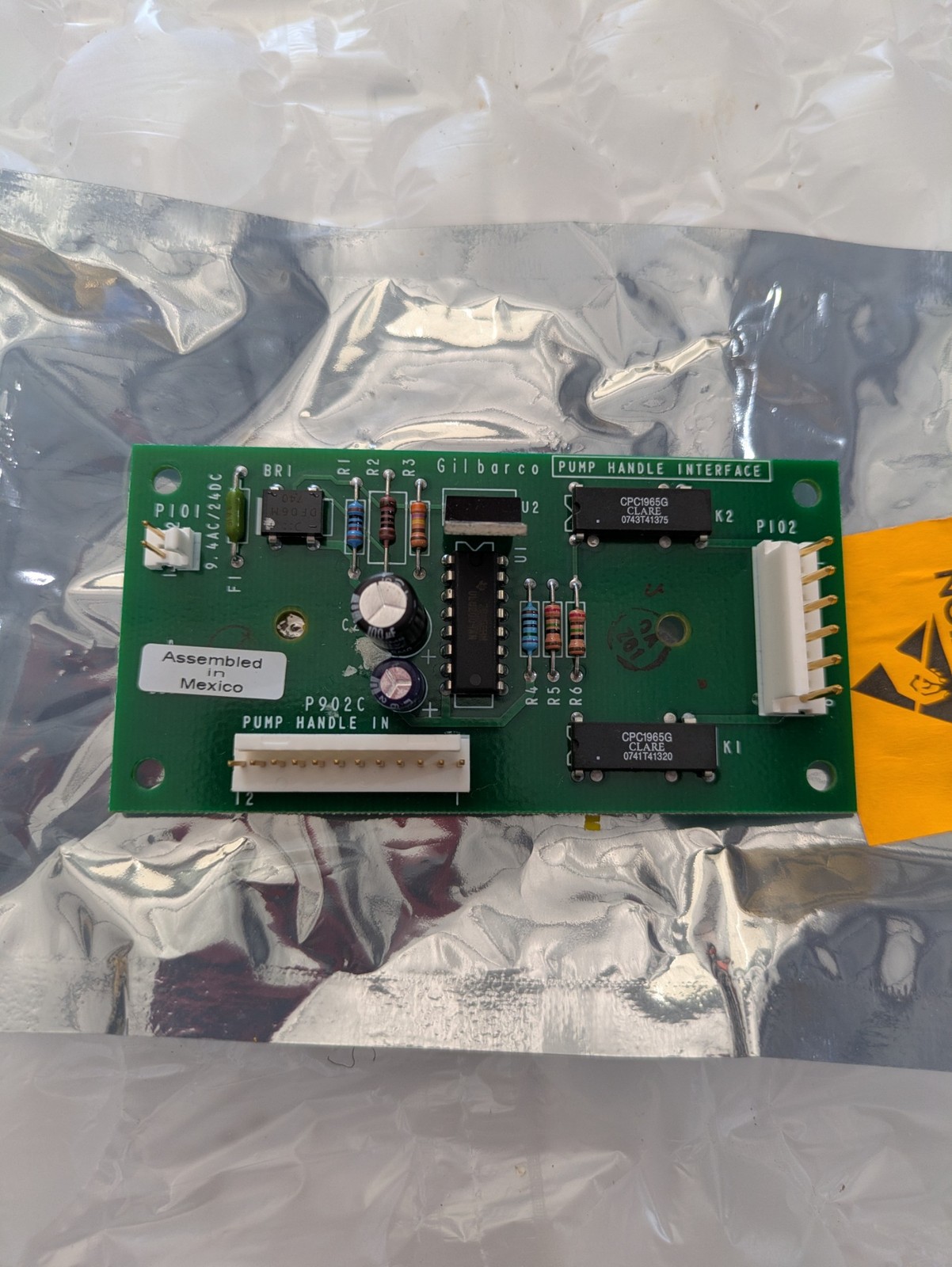 Gilbarco M05650A001 Rev A Pump Handle Interface Board