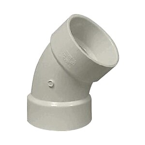 Napco P506 – P-Series PVC Solvent Weld SDR35 Sewer 1/8 Bend 6 in Hub