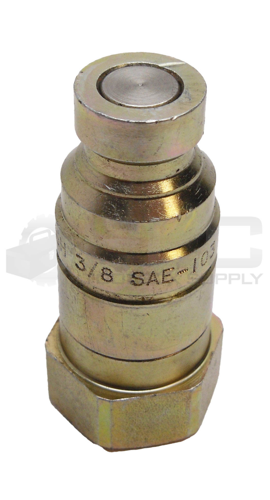 LOT OF 5 NEW KQM6H FLAT FACE COUPLER 3/8″ SAE-I03