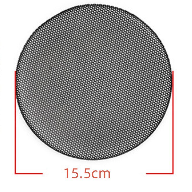 5″ Inch Speaker Cover Decorative Circle Metal 1 Pair