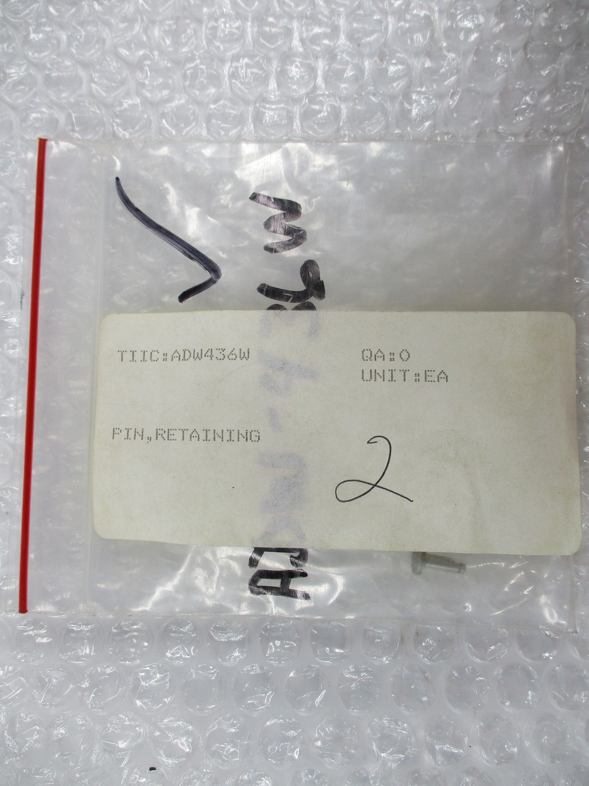 INDUSTRIAL SPARE ADW436W PIN QTY OF 2 NSNP