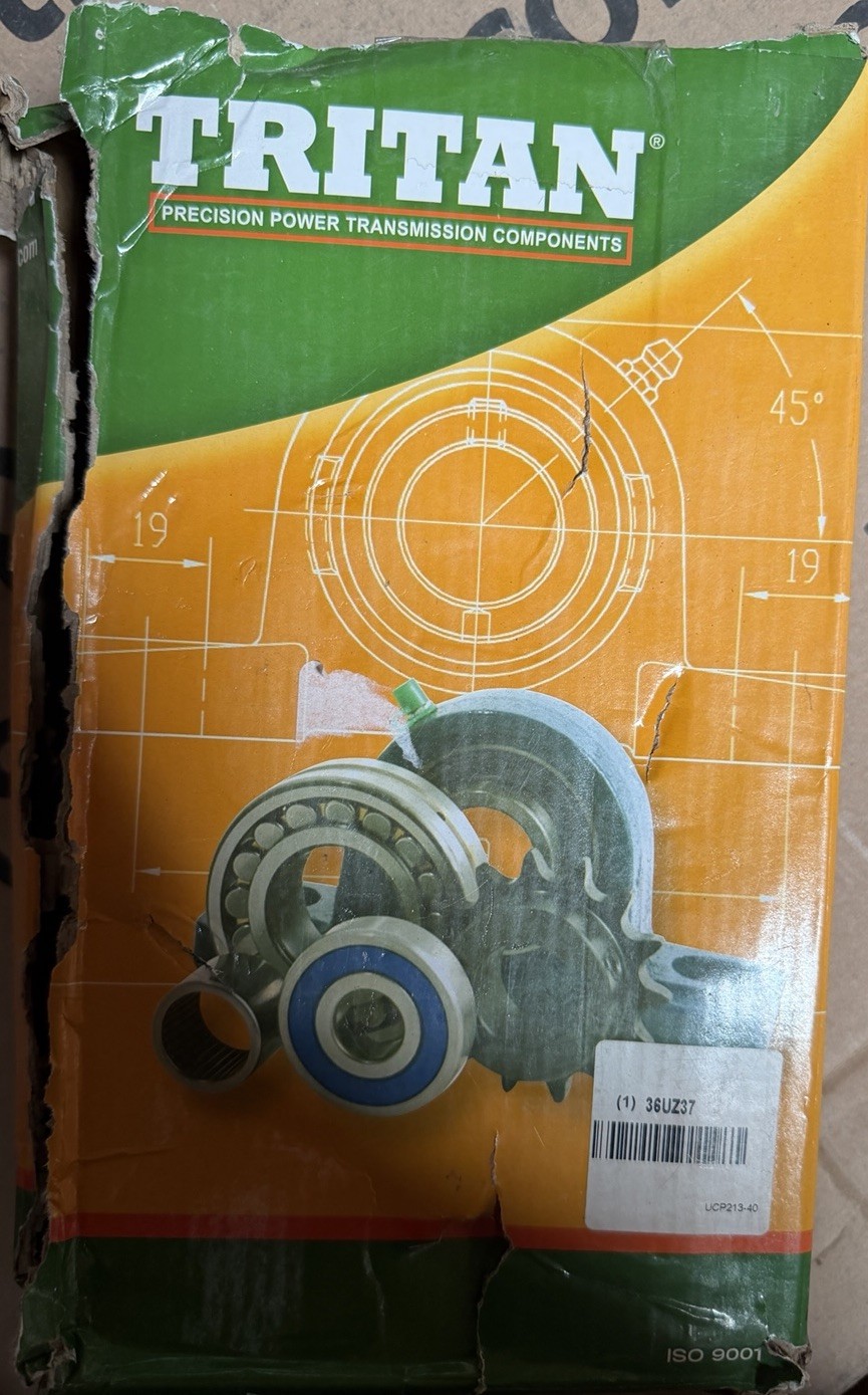 NEW Open BOX! TRITAN PILLOW BLOCK BEARING UCP213-40