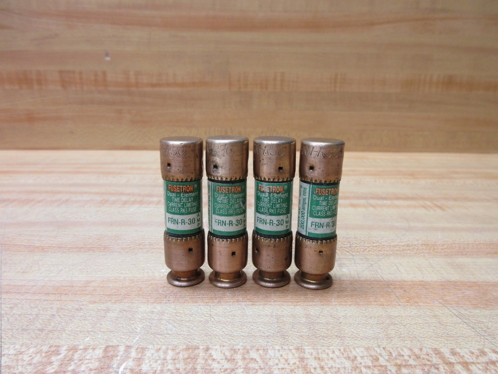 Buss FRN-R-30 Bussmann Fuse Cross Ref 1A698 (Pack of 4)