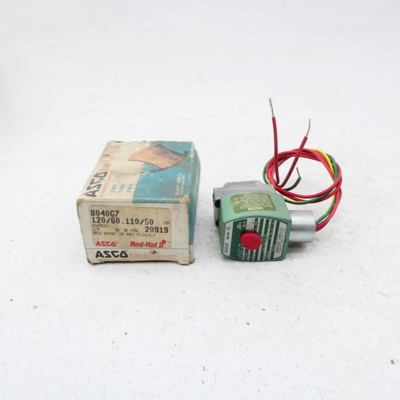 ASCO 8040G7 110/120V 15PSI 1/4″ NSMP