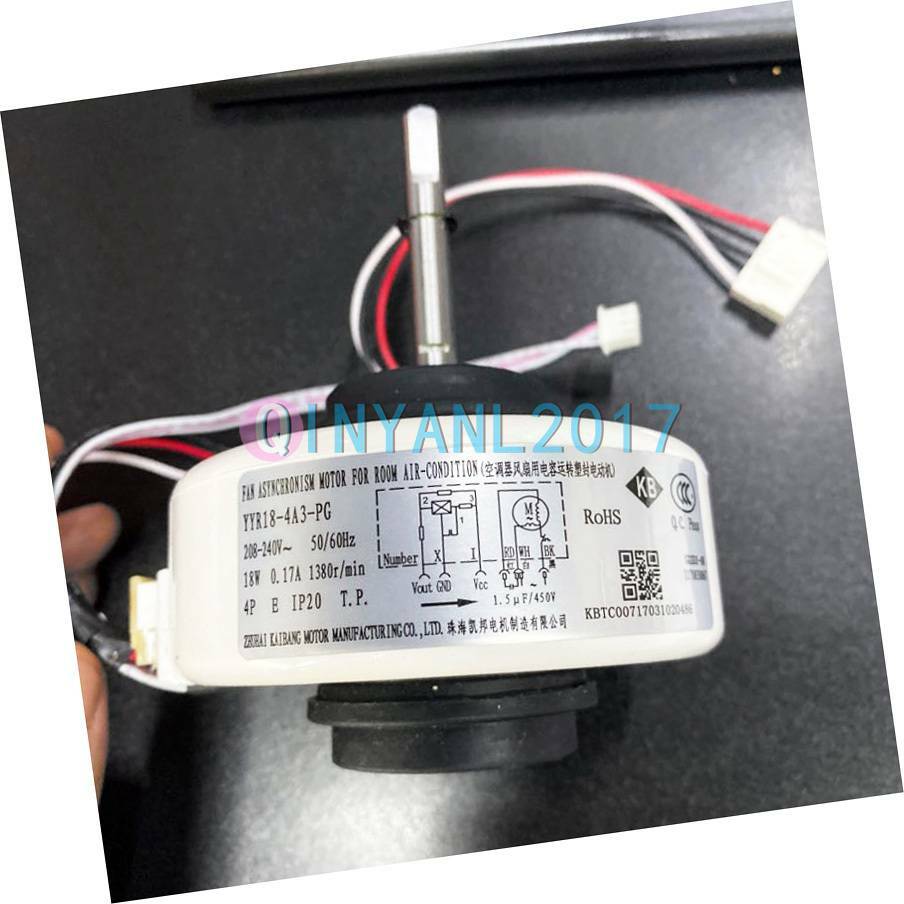 1PC NEW YYR18-4A3-PG air conditioner motor Replace RPG15Q-3 Y4S476A711