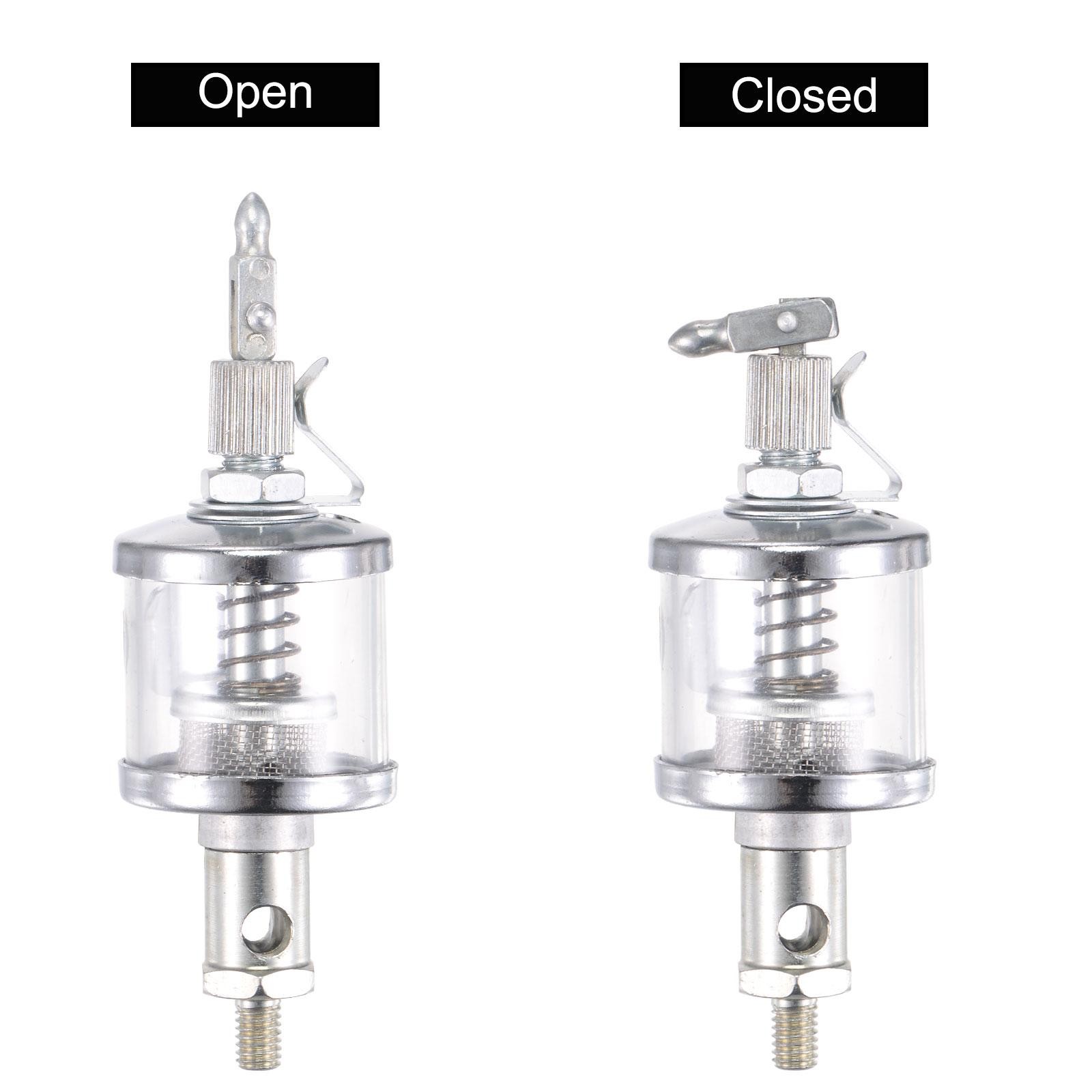 Needle Valve Type Oil Cup M6x1 Thread 16ml Sight Gravity Drip Feed Oiler