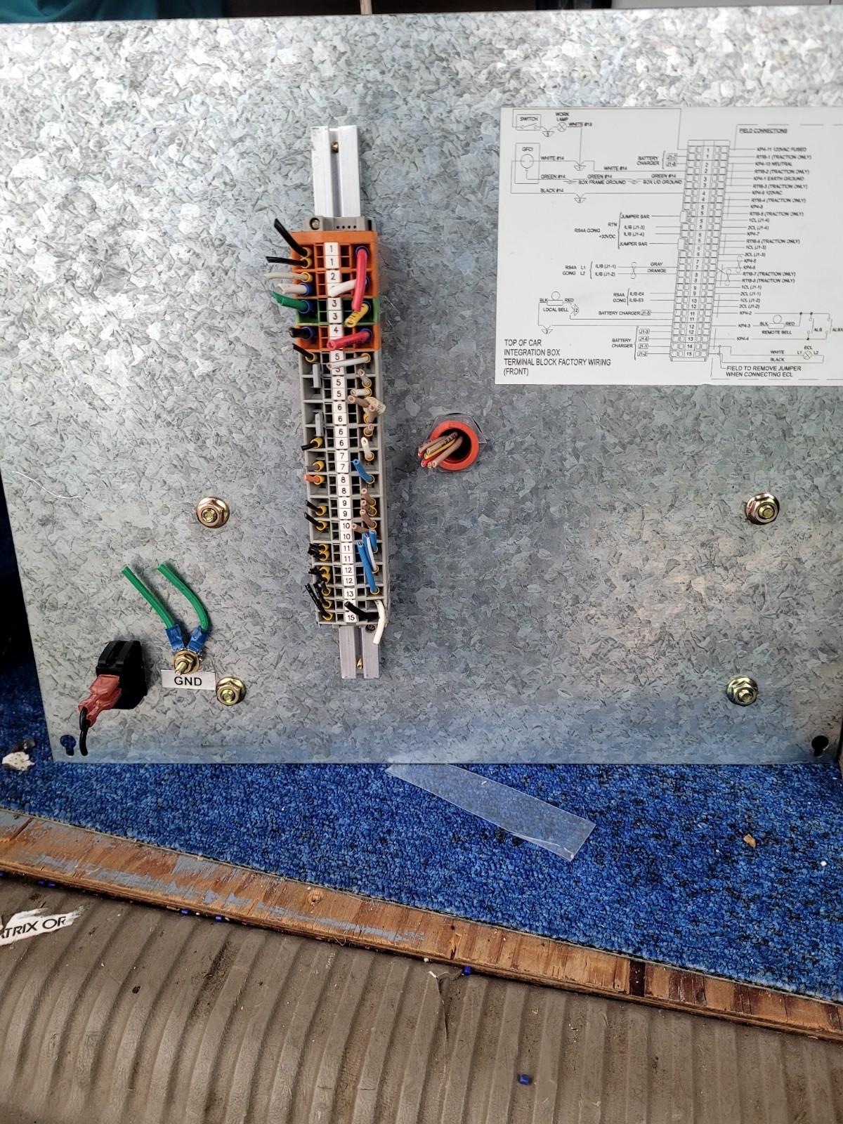 Otis Elevator Lambda III-D Door Detector Integration Box Control Power Supply