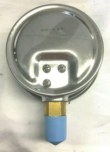 Gauge 4″ 0-60 PSI Bar 100xkPa Liquid Filled 201L-402D NIB Free Shipping