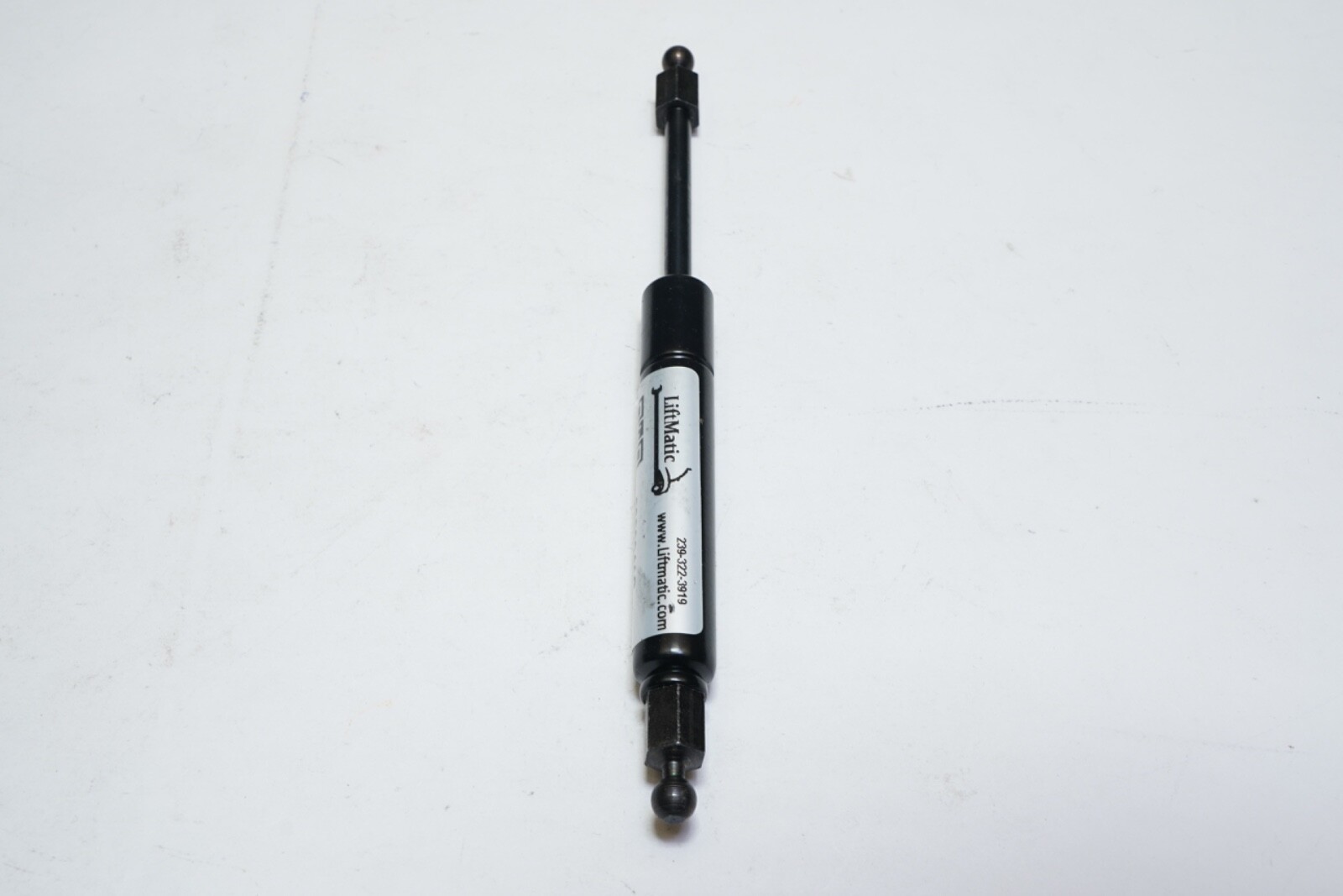 Liftmatic 6mm Shaft by 15mm Tube Dia Gas Spring 0000041C 7-5/8″ OAL, 2″ Stroke