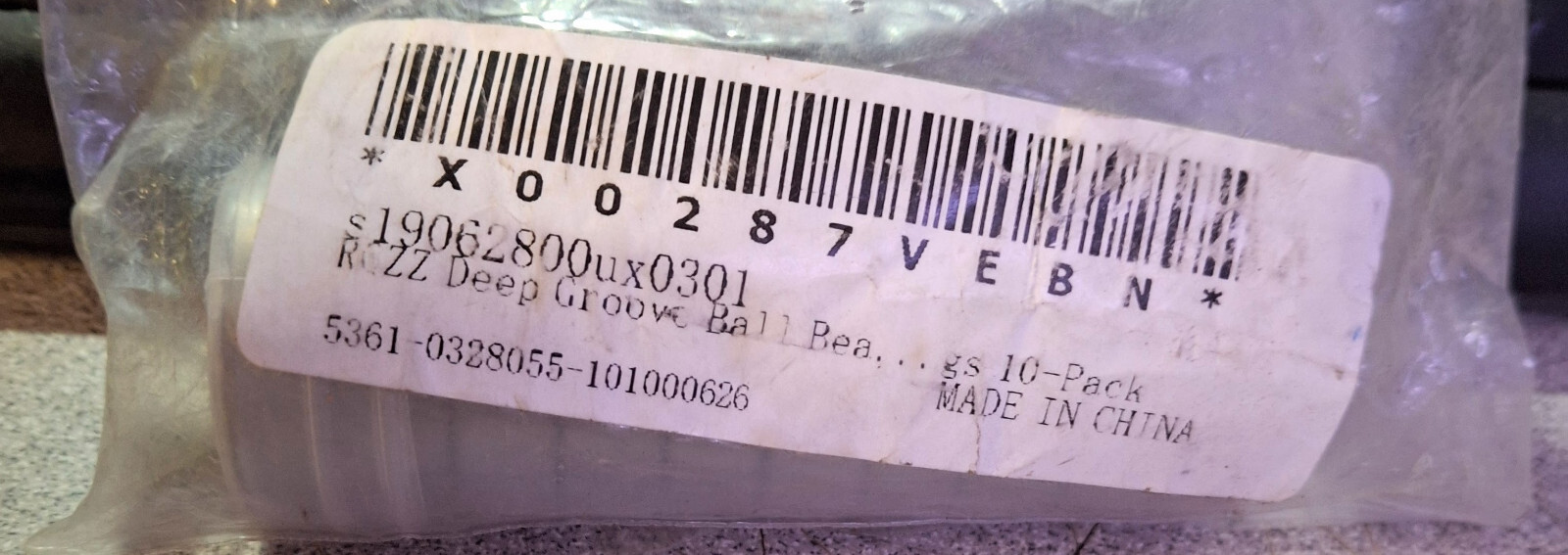 10 NEW UNBRANDED R6ZZ DUAL METAL SHIELDED DEEP GROOVE BEARINGS NNB *MAKE OFFER*
