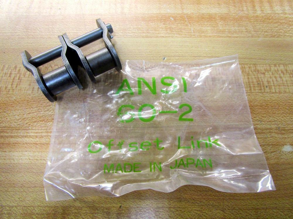 HKK Chain 60-2 Chain Links ANSI 60-2 Offset Links/Double Row (Pack of 9)