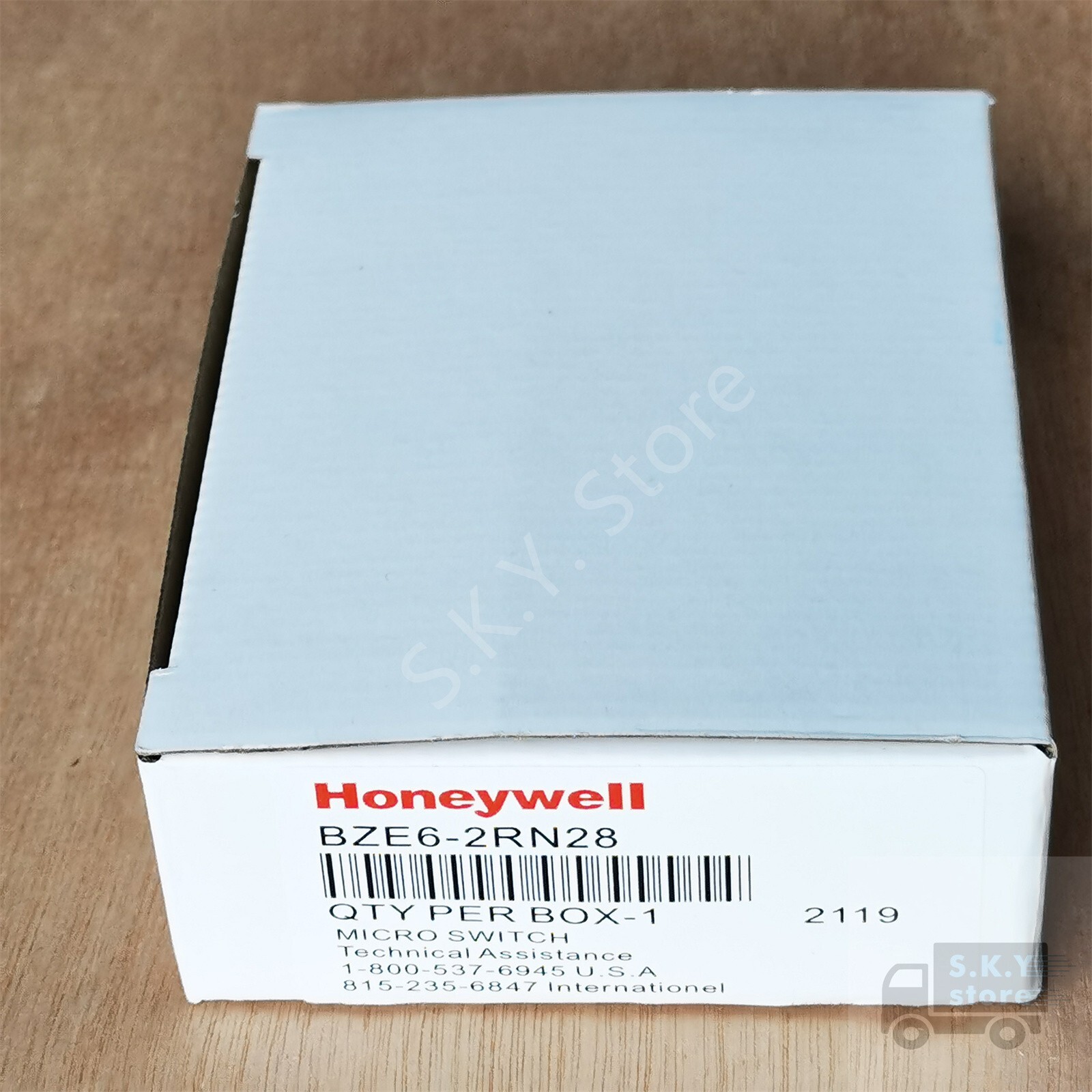 1 x NEW MICROSWITCH BZE6-2RN28 LIMIT SWITCH, for HONEYWELL BZE6 Series Switch