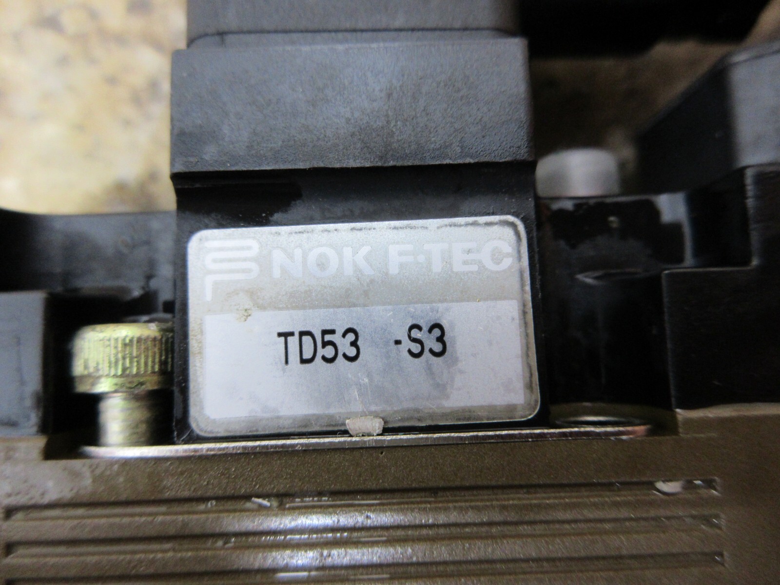 NOK F.TEC TD53-S3 SOLENOID VALVE DC24 V KIWA EXCEL 510 COLT CNC EACH 1