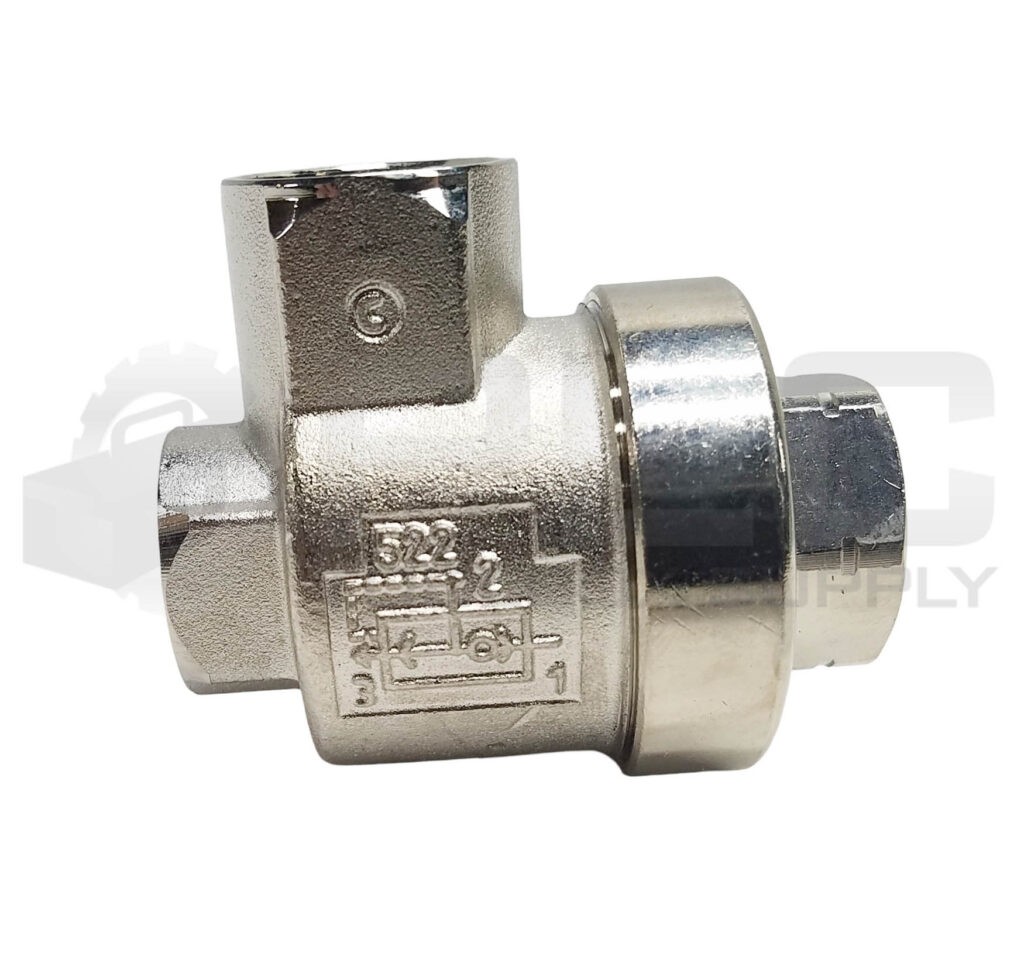 NEW CAMOZZI 522 EXHAUST VALVE 1/2 NPT