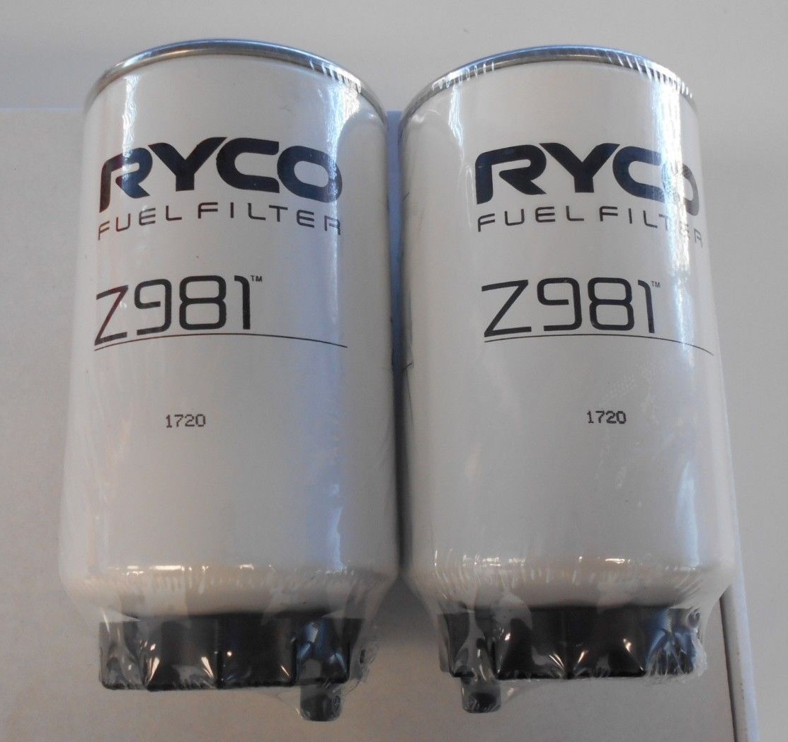 TWIN PACK RYCO Z981 4 MICRON FILTER. FILTERS ONLY, SUITS Z981UA FILTER KIT