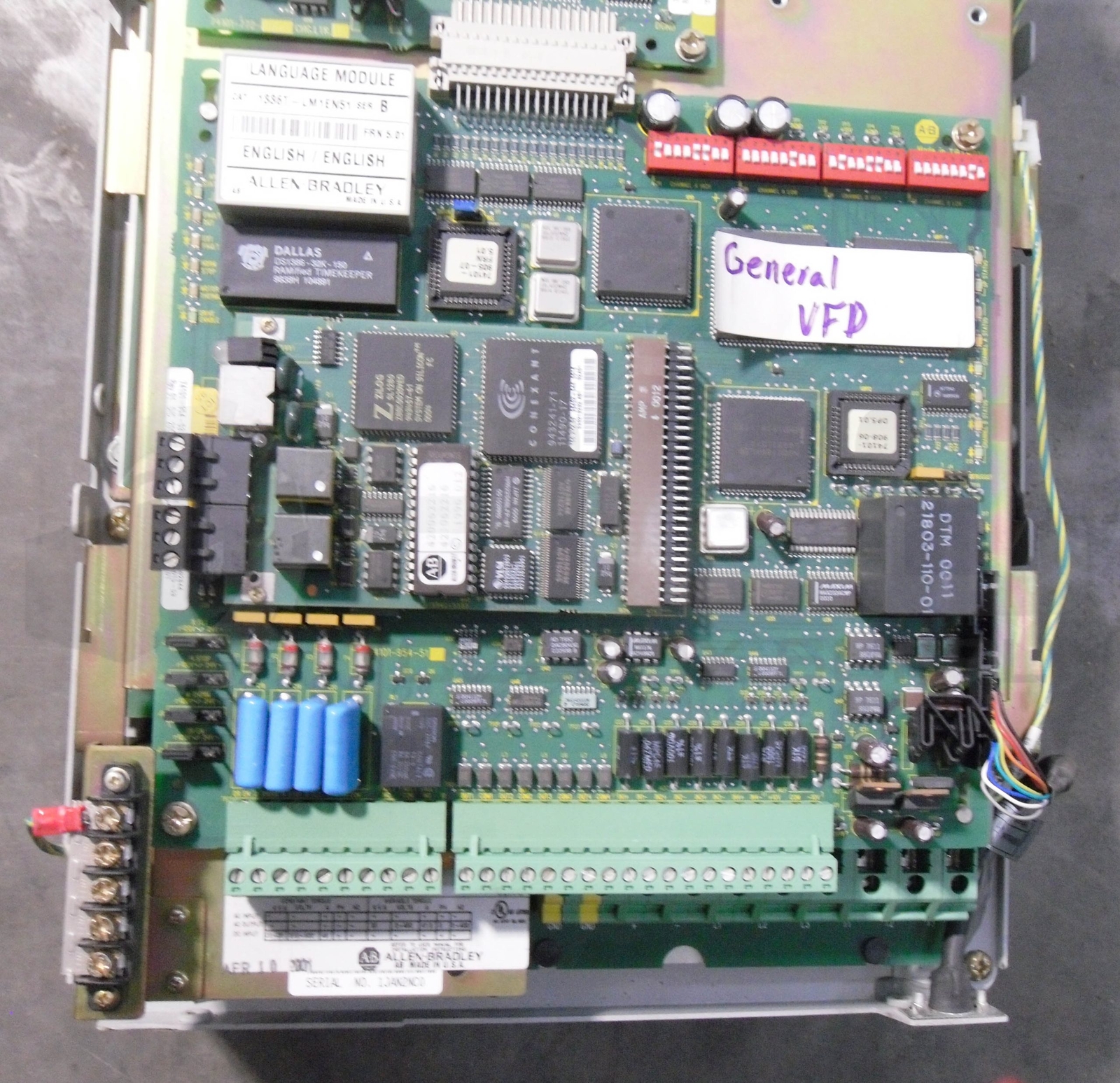 ALLEN BRADLEY 1336T-R025-AN-GT1EN AC DRIVE 620V 46A 400HZ 3PH 41.8A