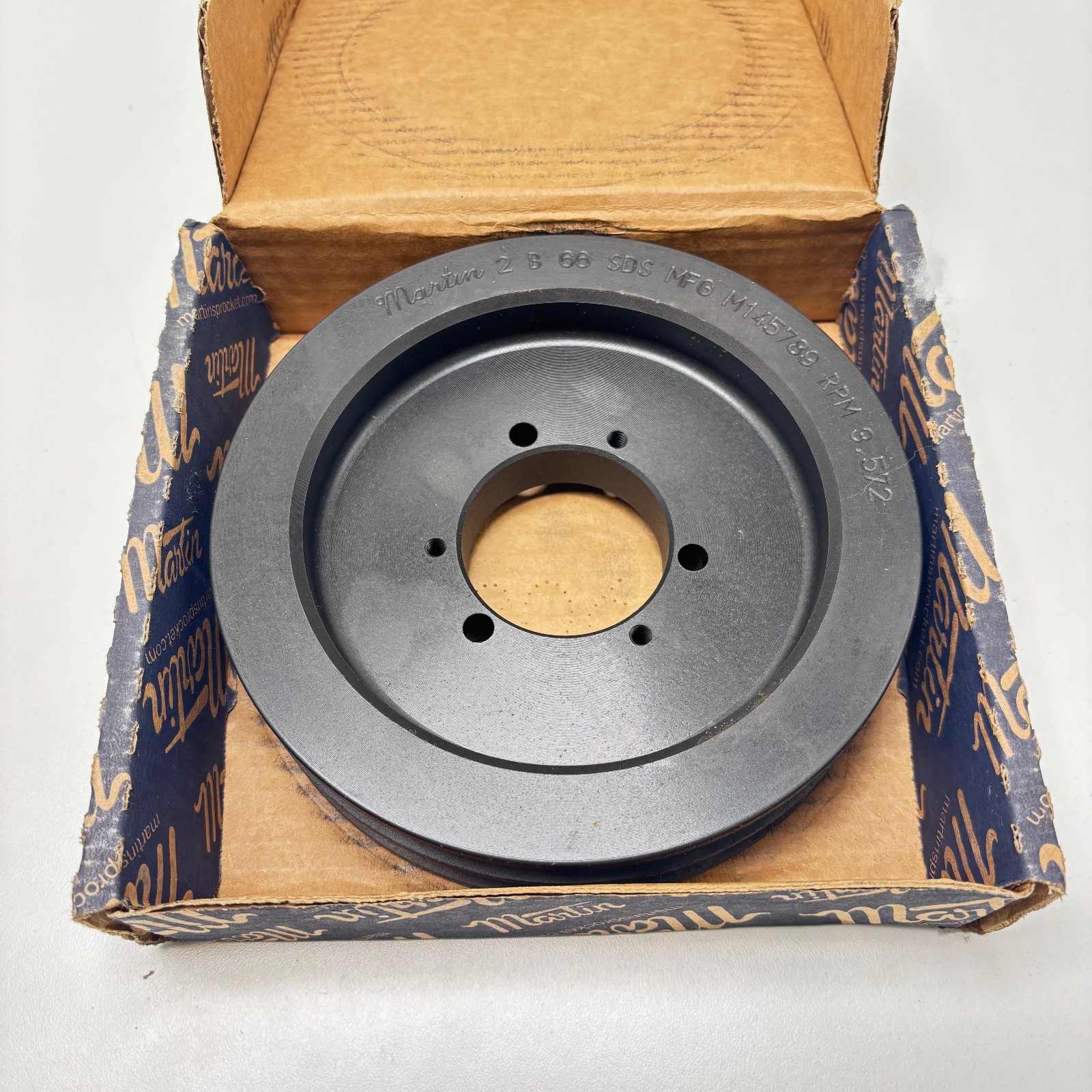 MARTIN 2B66SDS Bushing Bore V-Belt Pulley 2 B 66 SDS