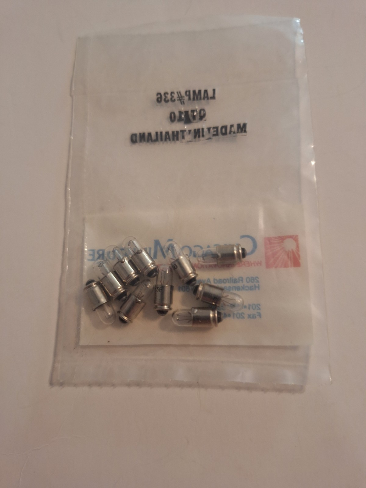 NEW Chicago Miniature Lamps #336 1 pkg of 10 Chicago Miniature