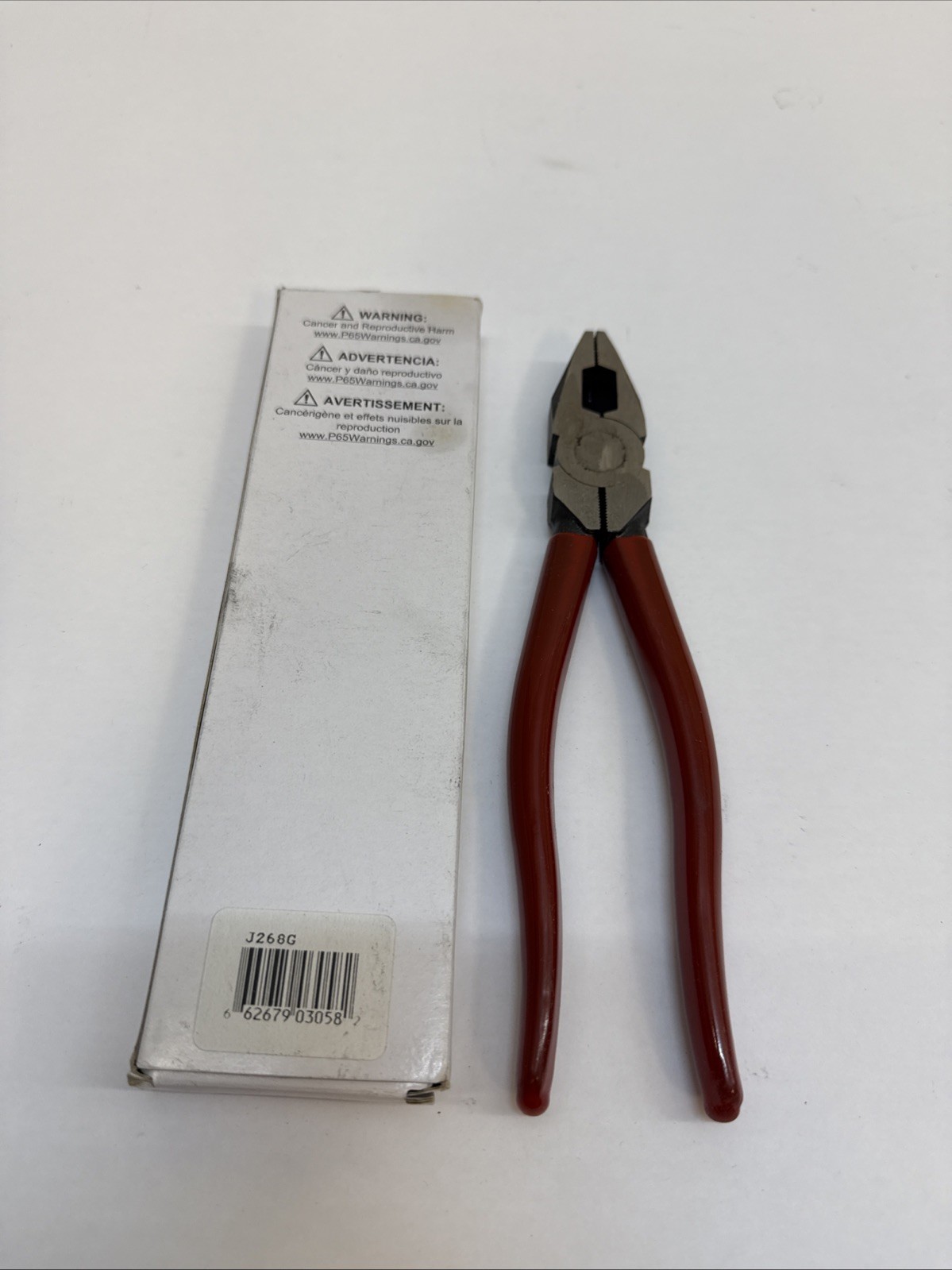 Proto J268G Lineman’s Pliers w/Grip – 8-5/8
