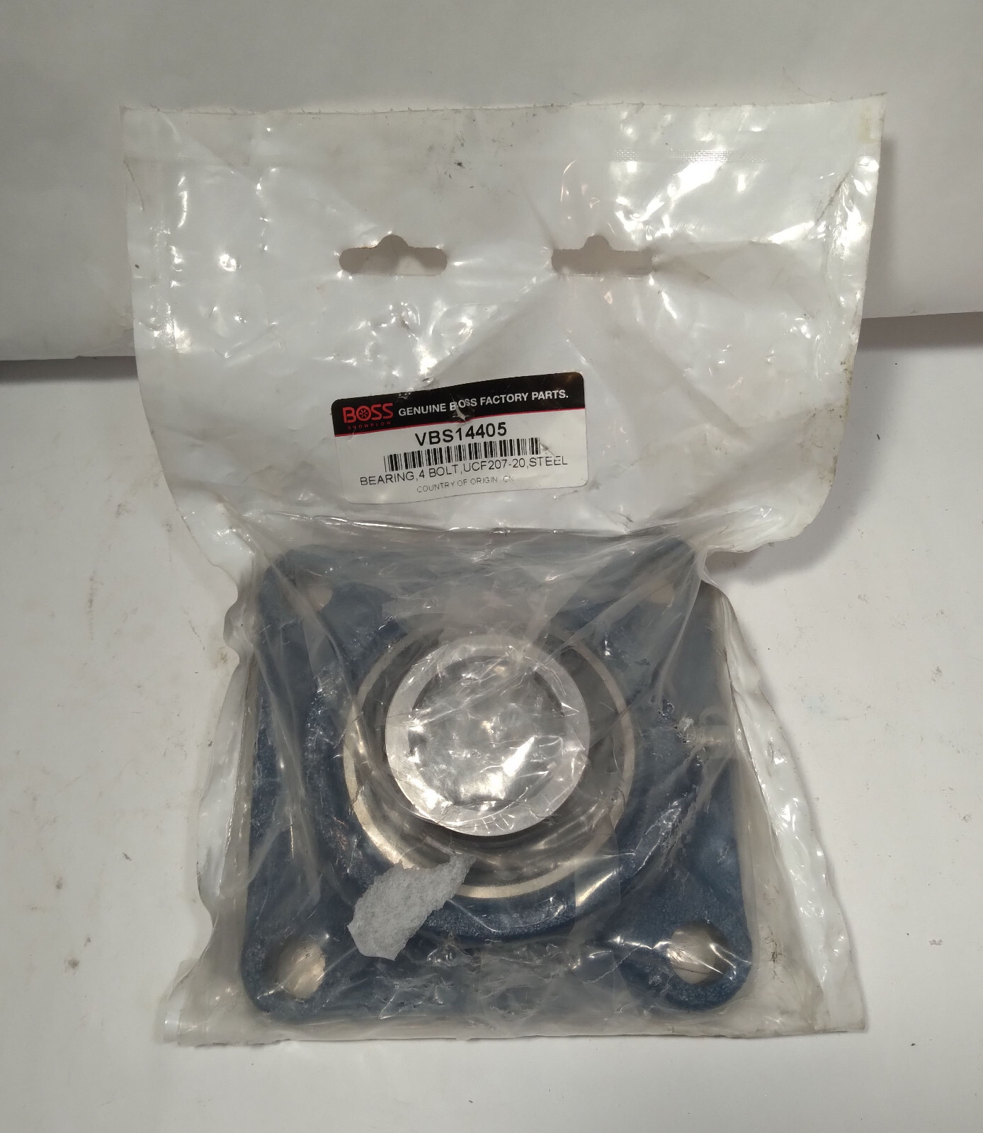 1 NEW FSB F207 4 BOLT FLANGE UNIT W/UC207-20 BEARING NNB ***MAKE OFFER***