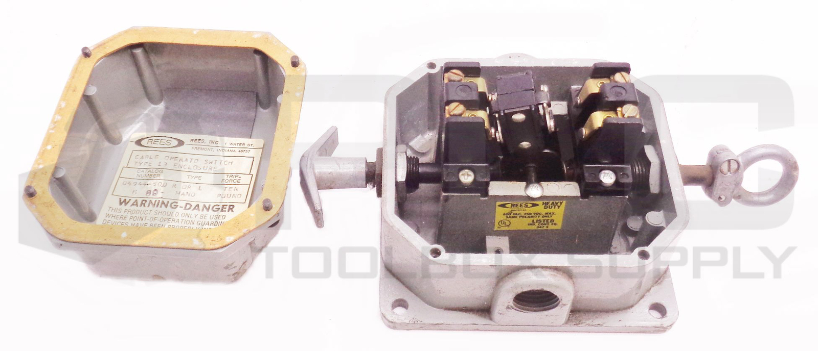 REES 04944-500 SAFETY SWITCH CABLE OPERATED