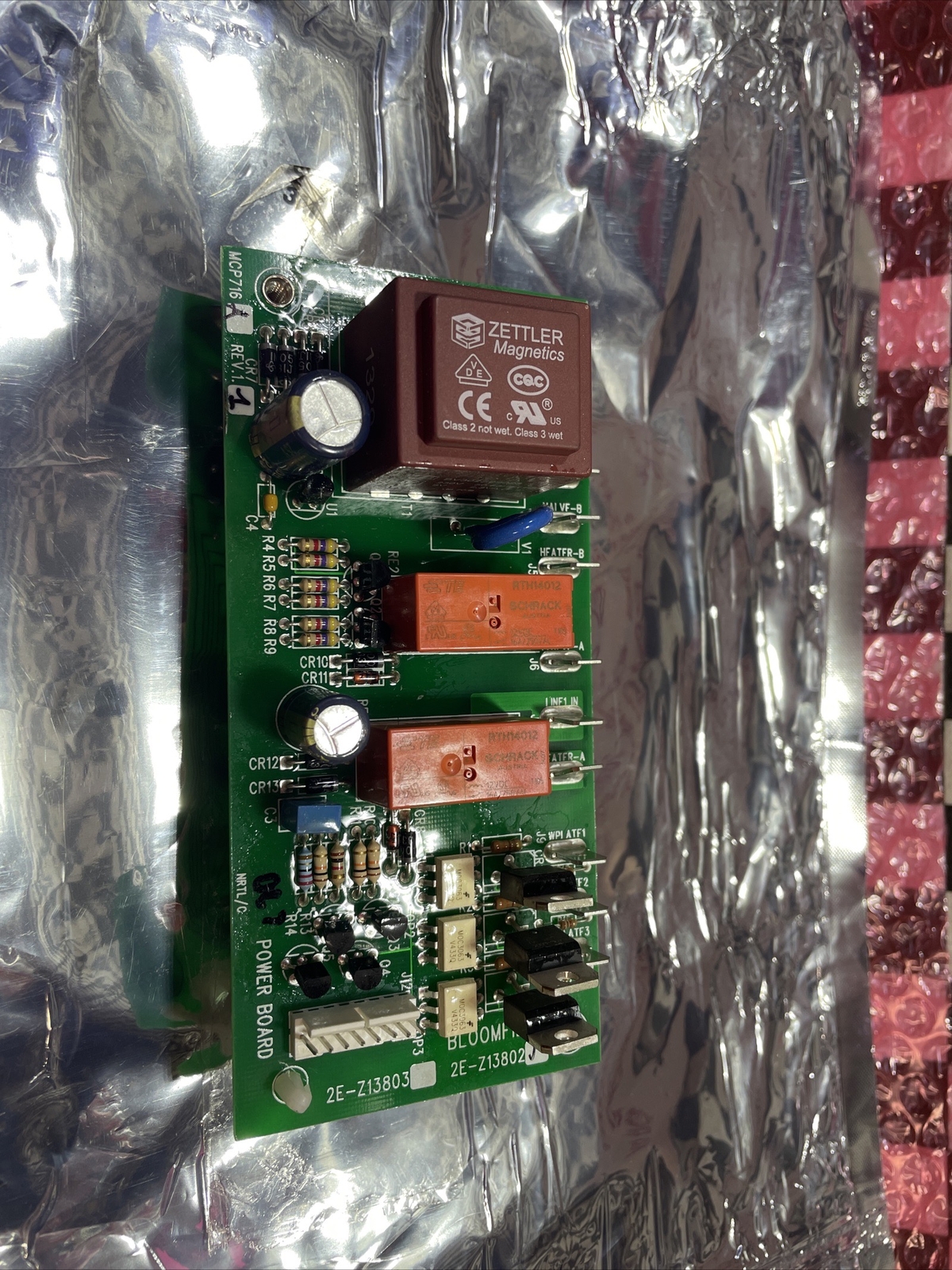 Bloomfield 2E-Z13802, 2EZ13802 POWER BOARD EBC 220/240V, SHIPSAMEDAY