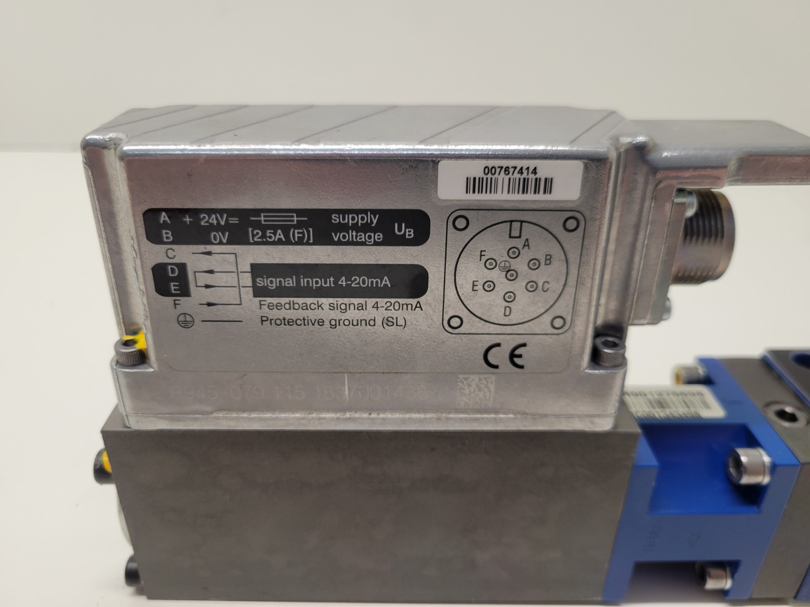 NEW OLD STOCK! REXROTH CONTROL VALVE DREBE6X-11/175MG24K31F1M 0811402083