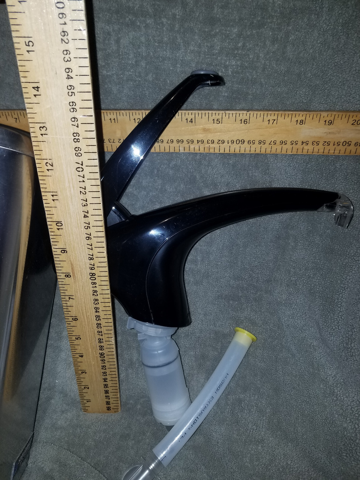 San Jamar Frontline Condiment Dispensing System Soft-Touch Black(see pictures).