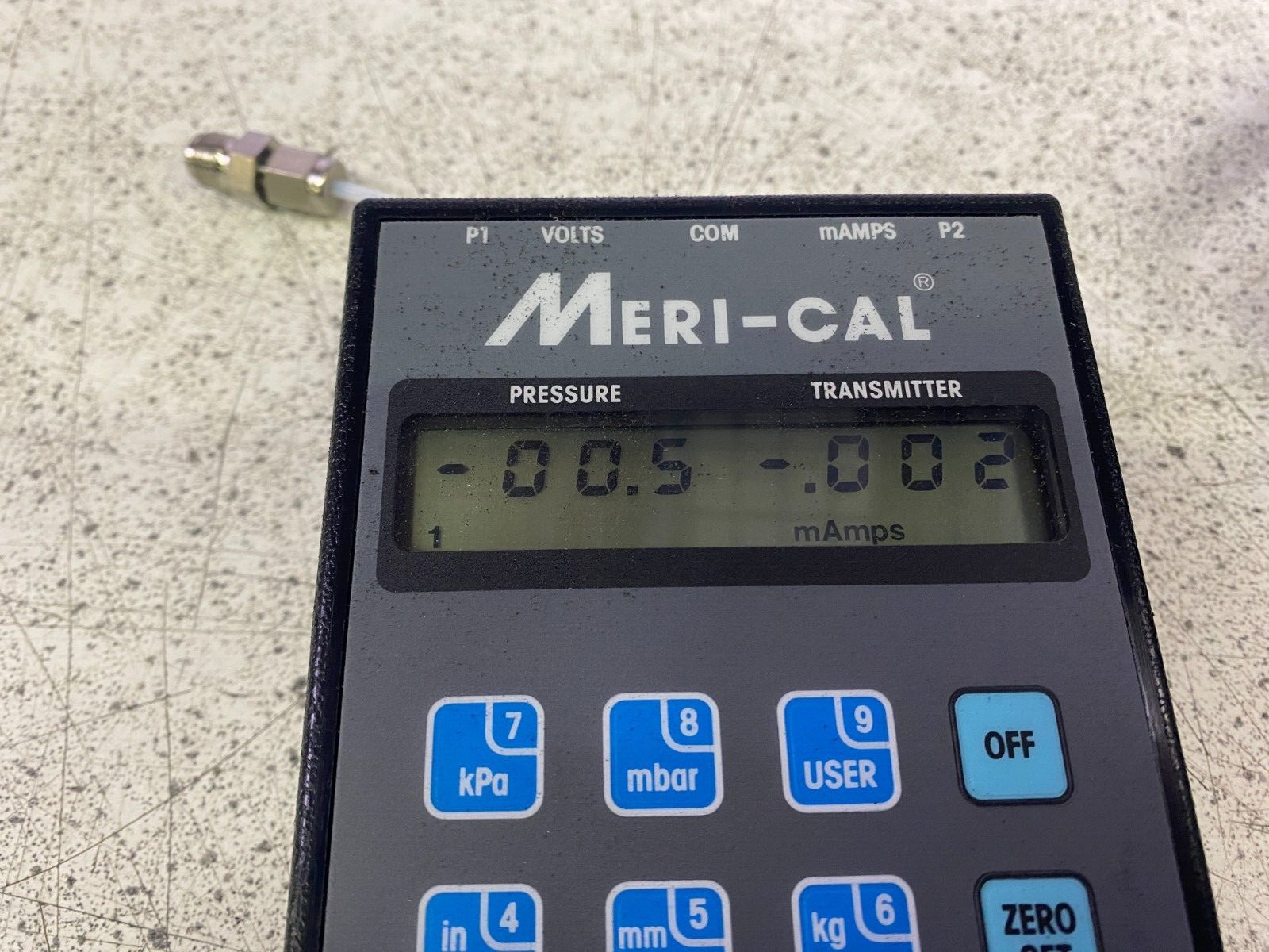 Meriam LP2000I Digital Manometer.
