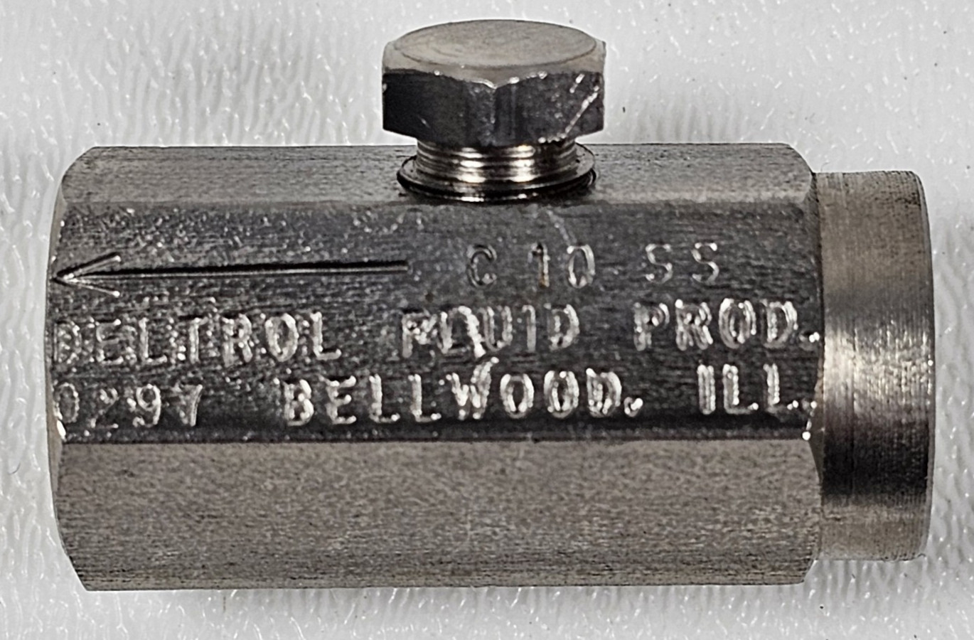 Deltrol Fluid Products C 10 SS C10 C10SS No Box Free Shipping Most Excellent
