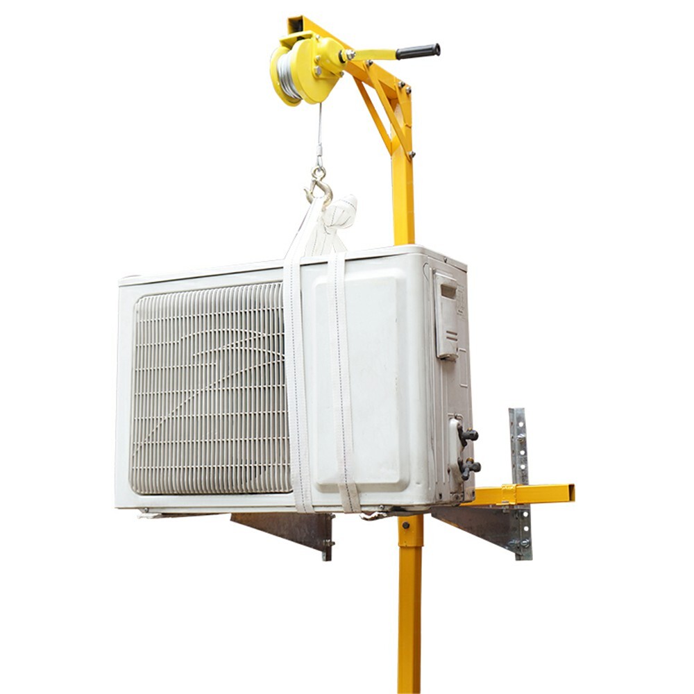 AC Air Conditioner Outside Installation lifting Tool 10M Bracket Crane Tool USA