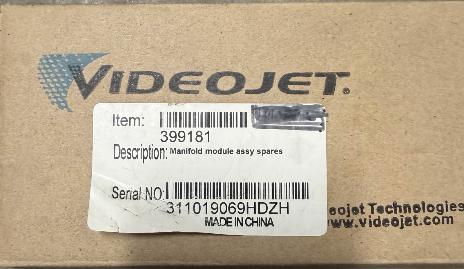 399181 Manifold Module Printhead Valve for Videojet Series 1000