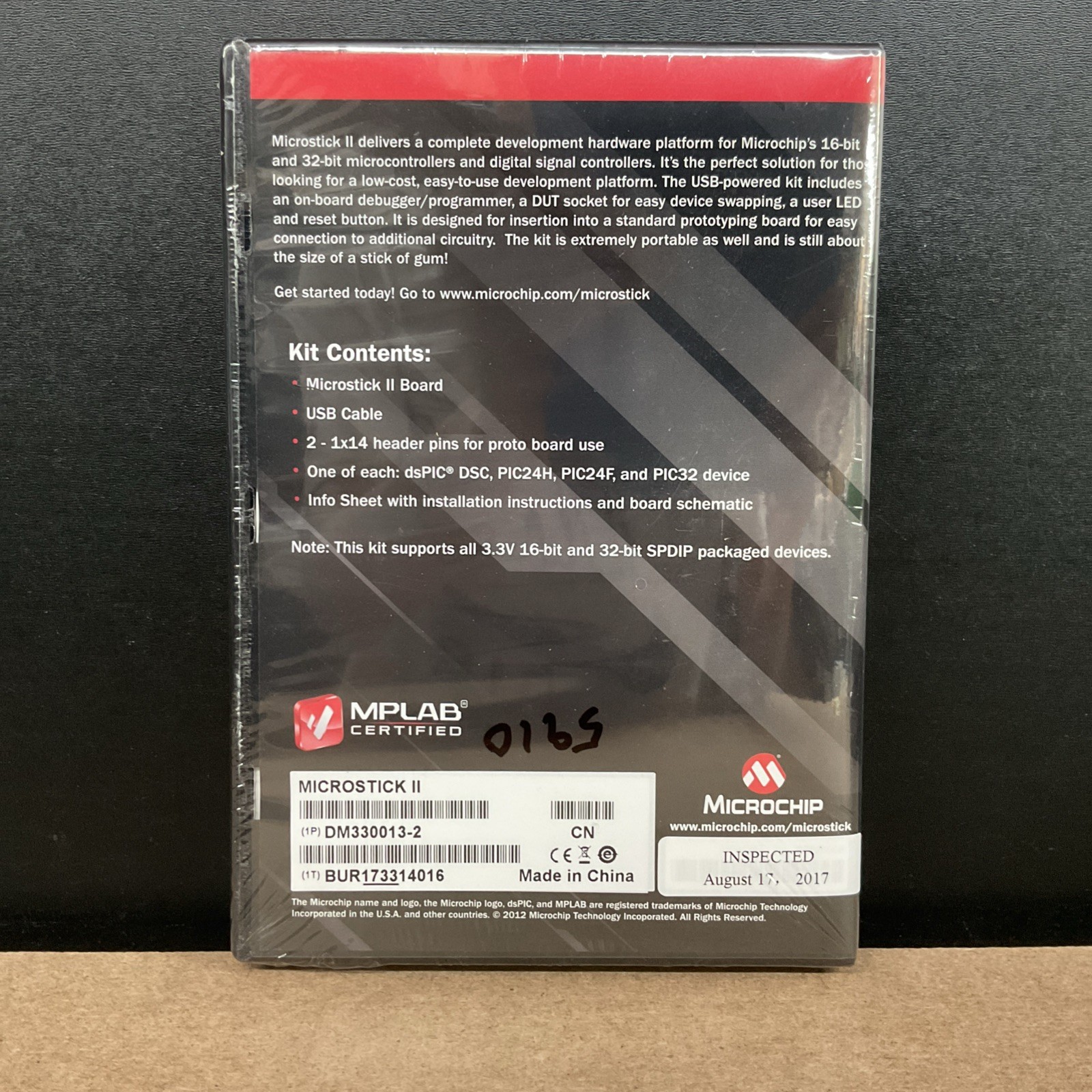 Microchip MPLAB Microstick II DM330013-2