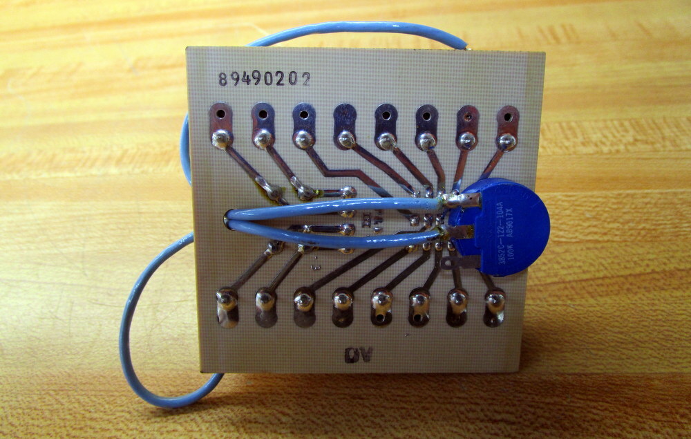 Potter & Brumfield 27E461 Relay Socket Board W/Relay