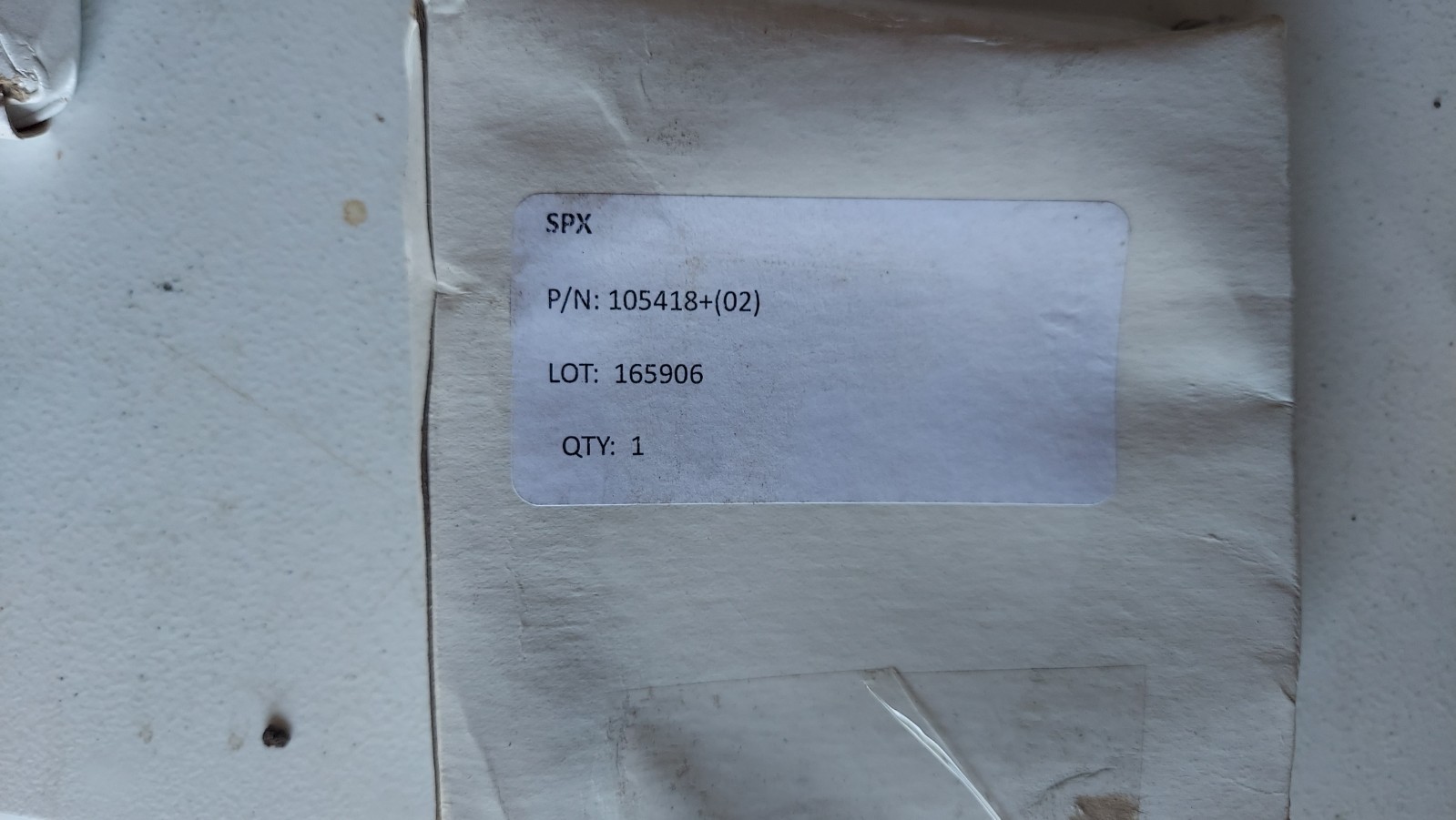 New SPX FLOW 105418+(02) Outer Seal