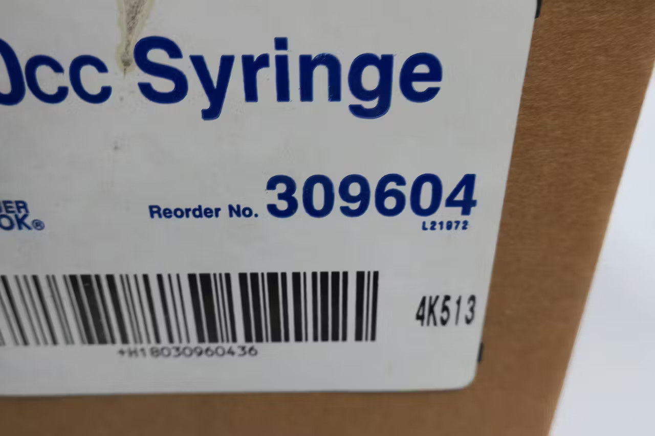 Box Of 100 Becton Dickinson 309604 Luer-lok Syringe 10cc