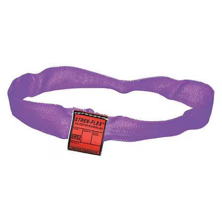 Stren-Flex Strers1-12 Round Sling, Endless, Purple, 12 Ft. L