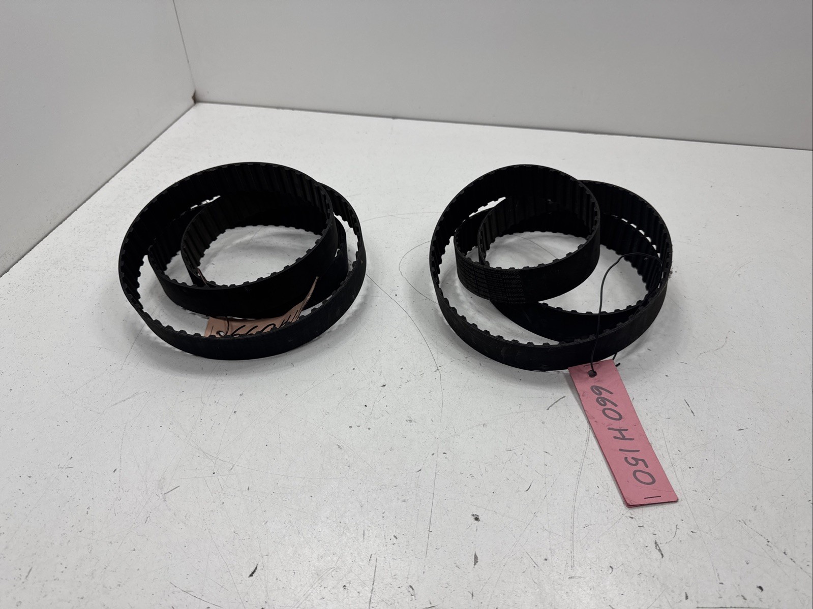 (Qty.2)Goodyear Bando Synchro-link 660H150 , 660-H-150 , 660H-150 , Timing Belts