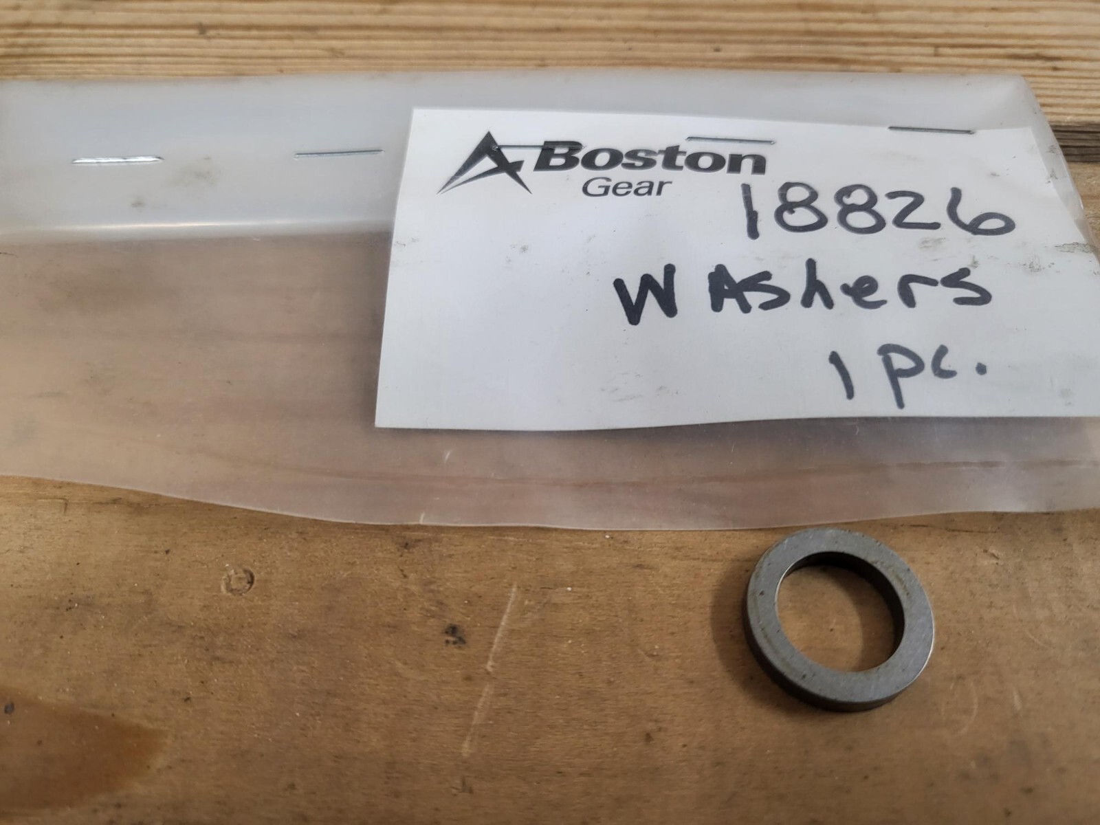 Boston Gear 18826 Thrust Washer 1/2″X3/4″X1/8″ HDN STEEL