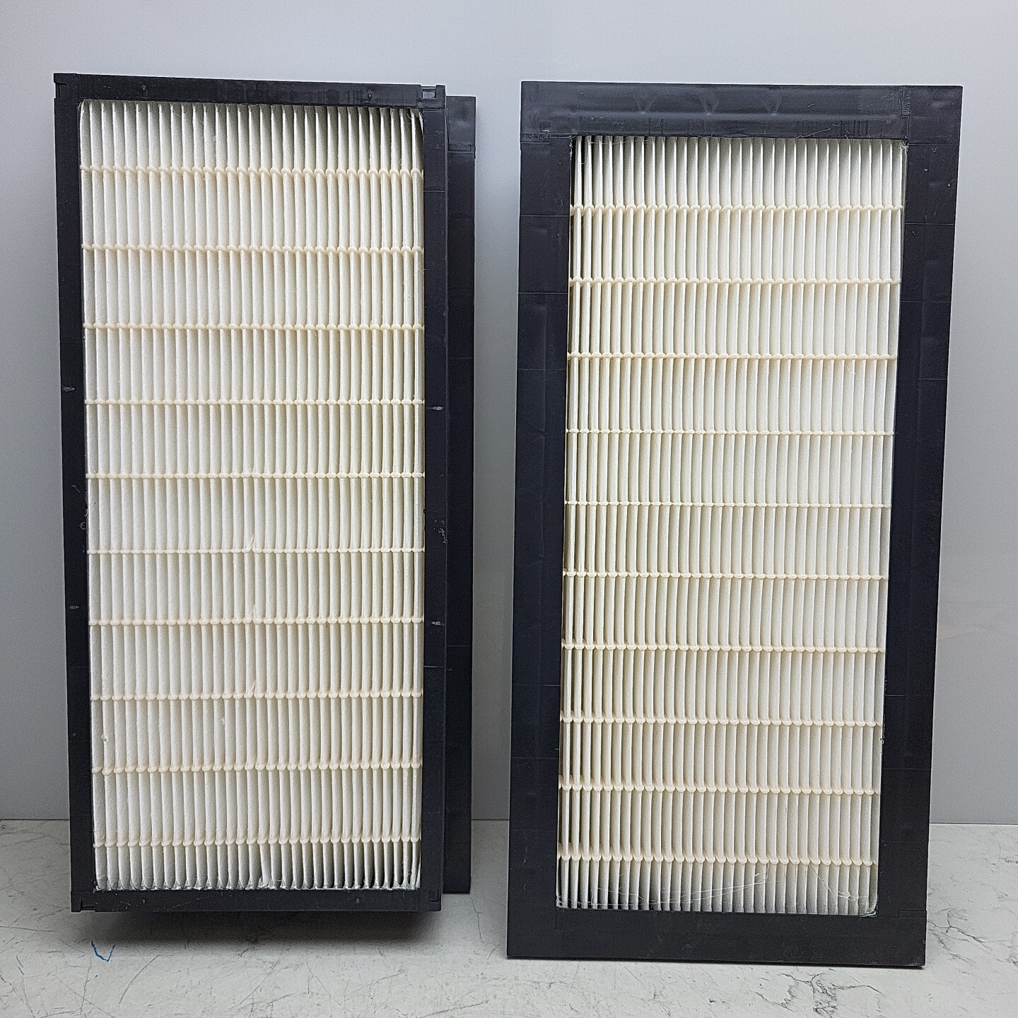 2 Pack Air Handler Mini-Pleat Air Filter 12″ x 24″ x 4″ Synthetic 2GFD5
