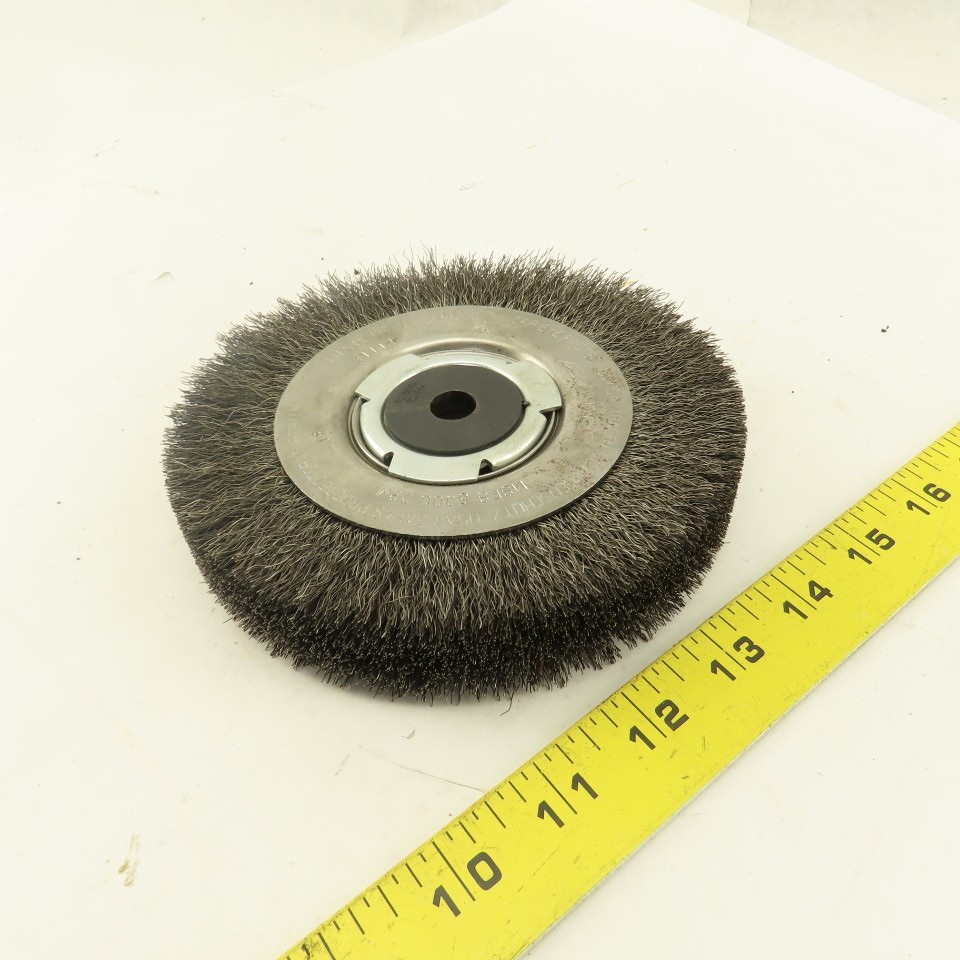 Advance Brush EPD 81114 PFERD 6″ x 1-1/16″ Wide Medium Face Wire Wheel Brush
