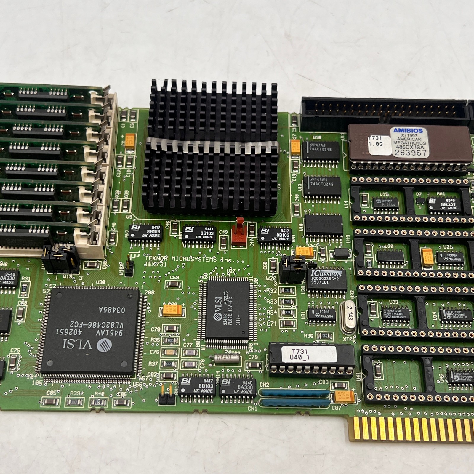 TEKNOR MICROSYSTEMS TEK-AT4L CIRCUIT BOARD