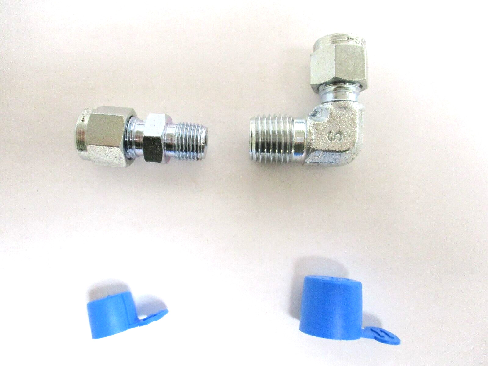 SSP, 1/4″ TUBEx1/4″ MNPT ELBOW, 1/4″ TUBEx1/8″ MNPT , STEEL FITTING , LOT OF 26