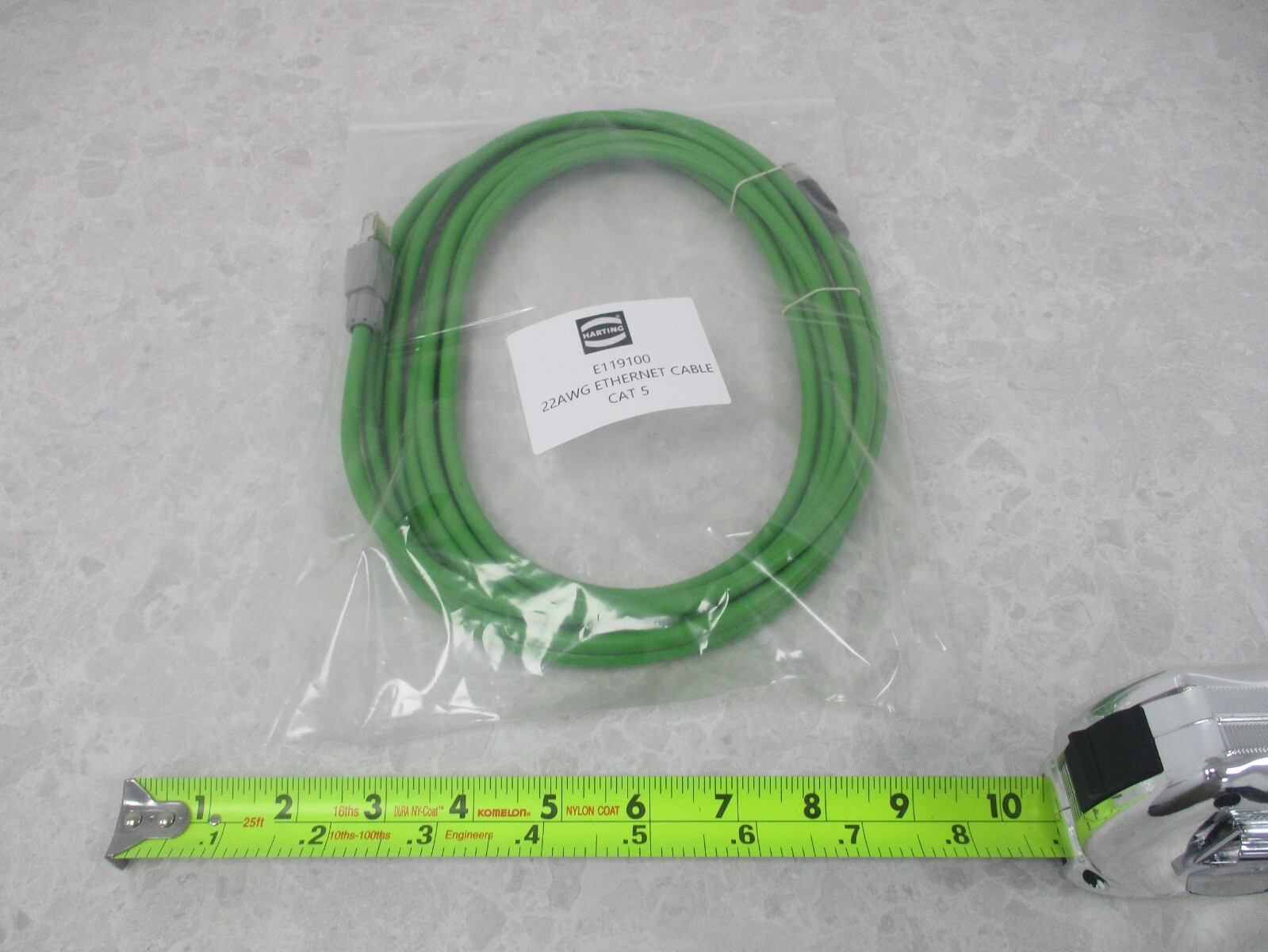 HARDING E119100 22AWG ETHERNET CABLE, CAT 5, V0655