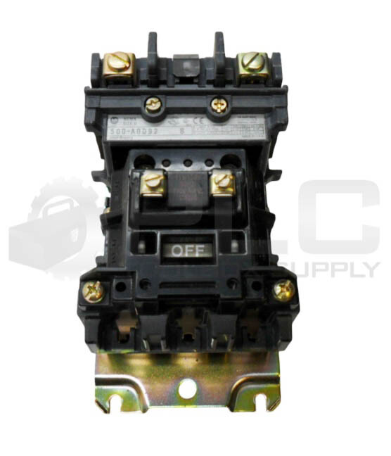 ALLEN BRADLEY 500-A0D92 /B CONTACTOR 18A 600VAC W/ CB236 COIL 110-120V 50/60HZ