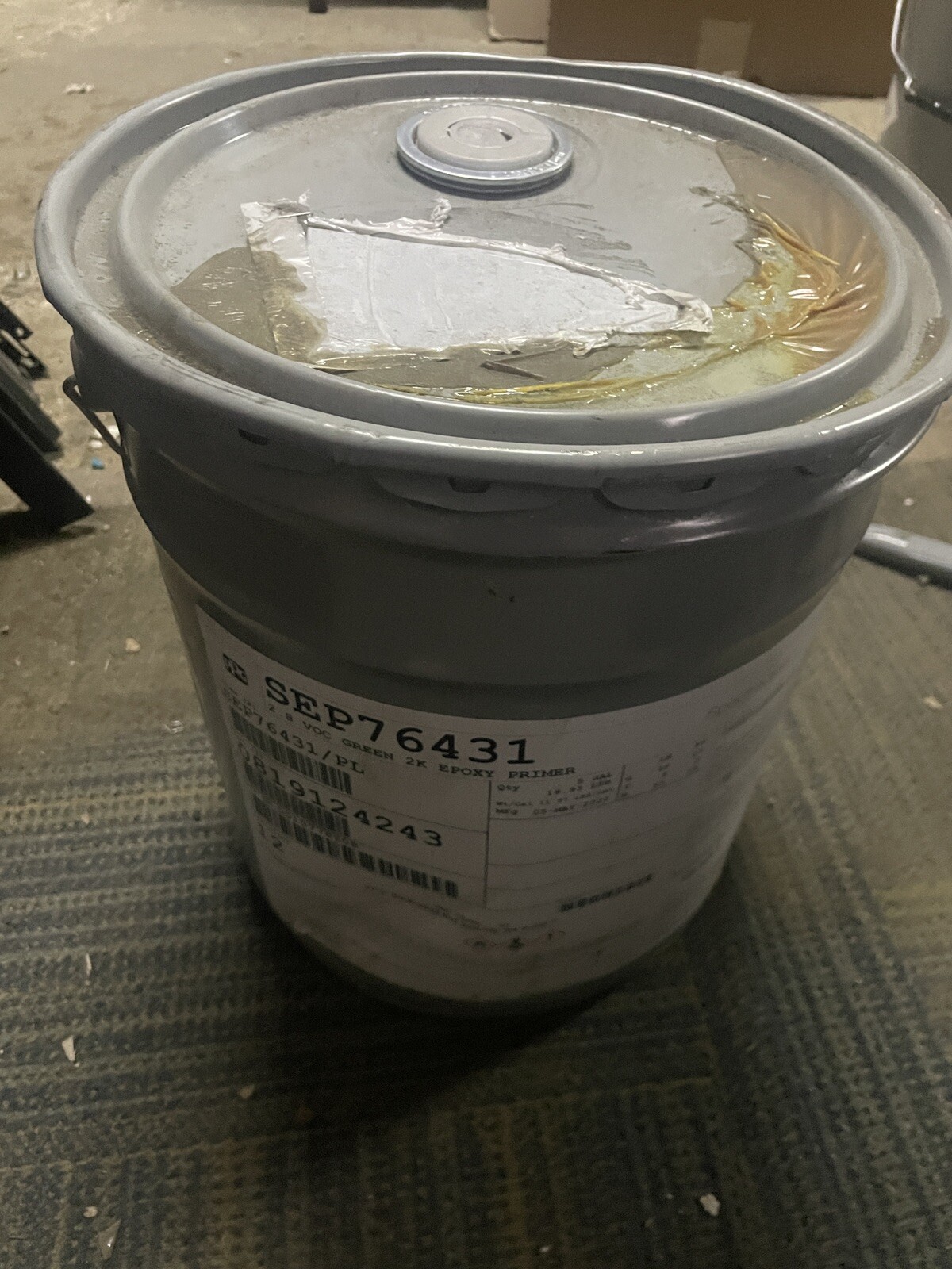 PPG SEP76431 2.8 VOC GREEN 2K EPOXY PRIMER SPECTRACRON 5 GALLONS RARE 18 LITERS