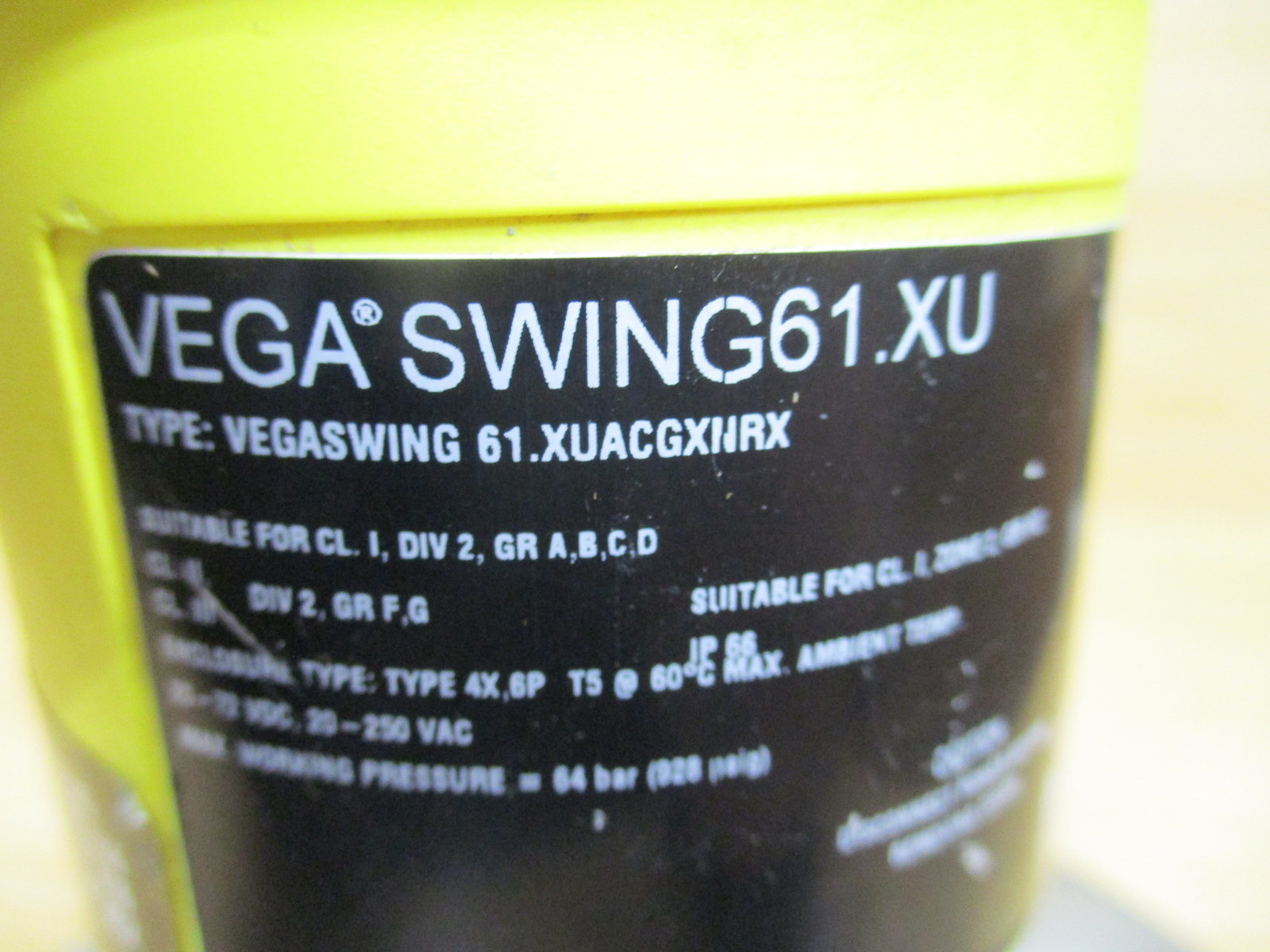 Vega VegaSwing61.XU Vibrating Level Switch 61.XUACGXNRX