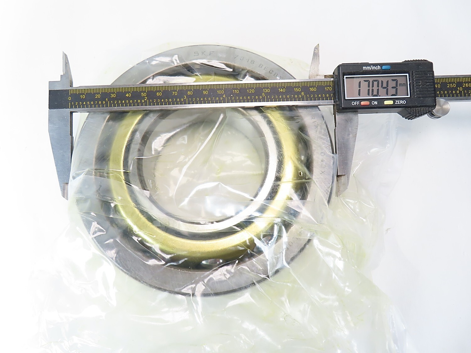 SKF 7316 BECBY Explorer Angular Contact Ball Bearing 80 x 170 x 39mm NEW IN BOX