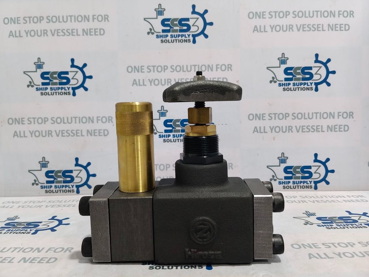 Hirose HF-4211-K-10-23-631 Hydraulic Valve Manifold Mount W/Handwheel