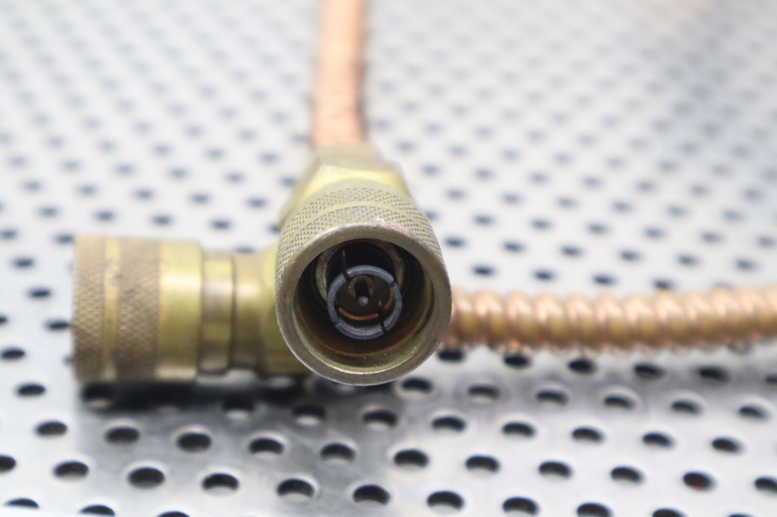 ANDREW 42W Heliax Connectors With Flexible Copper Line Used Warranty (Lot of 2)